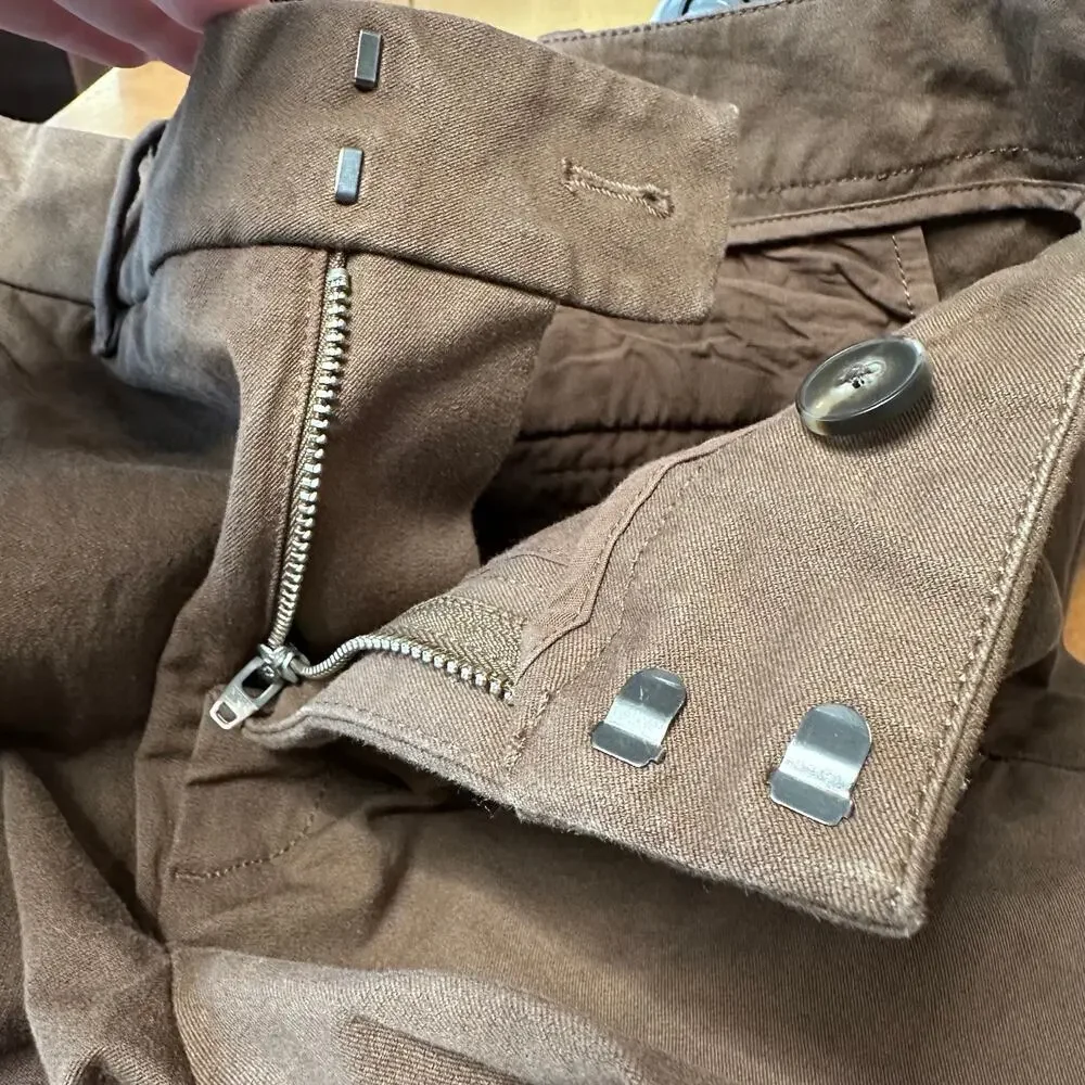 Everlane Mocha Brown Bi Stretch Flare Trouser Pants Womens 6‎ Office Minimalist